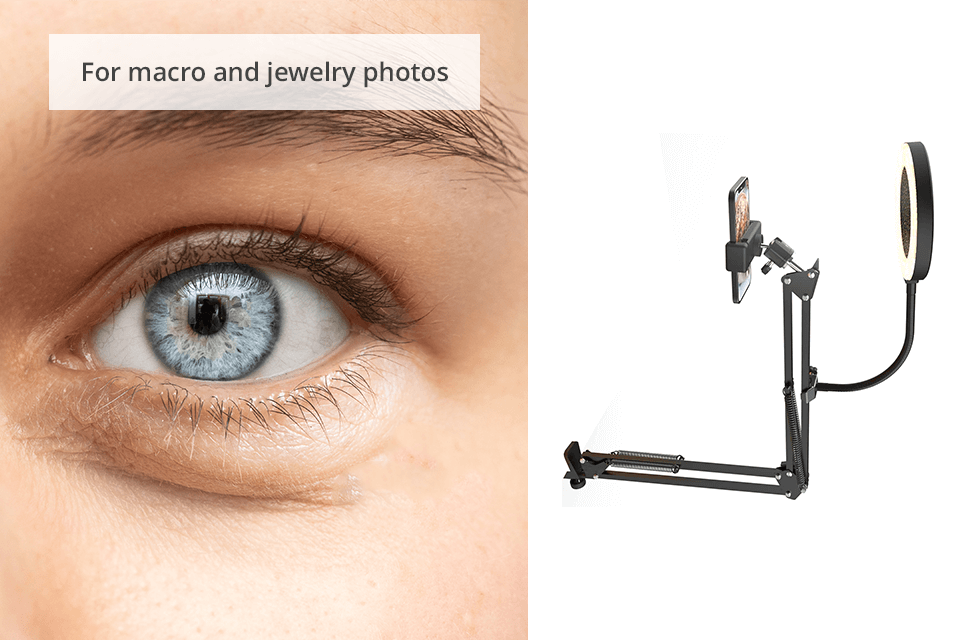 ring light for photography pozliv