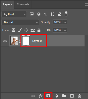 ripped paper effect photoshop layer mask