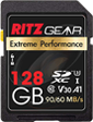 ritz gear 128 gb sd card for sony a6300