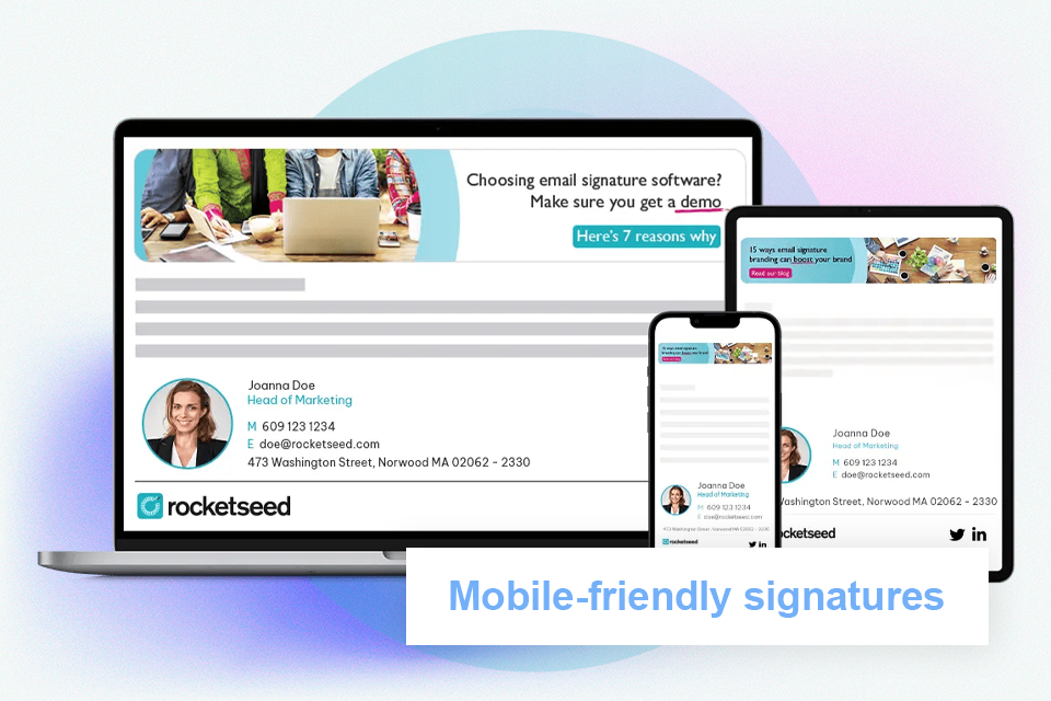 rocketseed best email signature generator