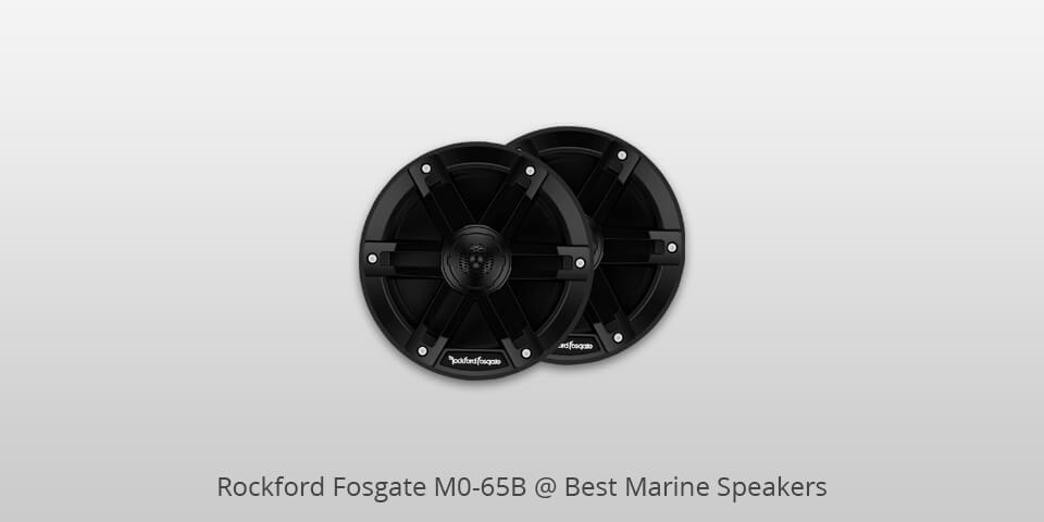 rockford fosgate m0-65b marine speakers