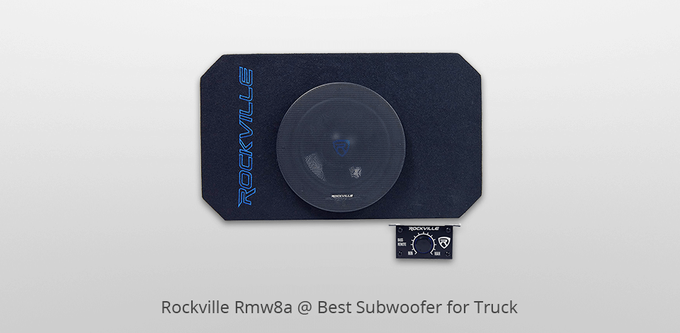 rockville rmw8a subwoofers for truck