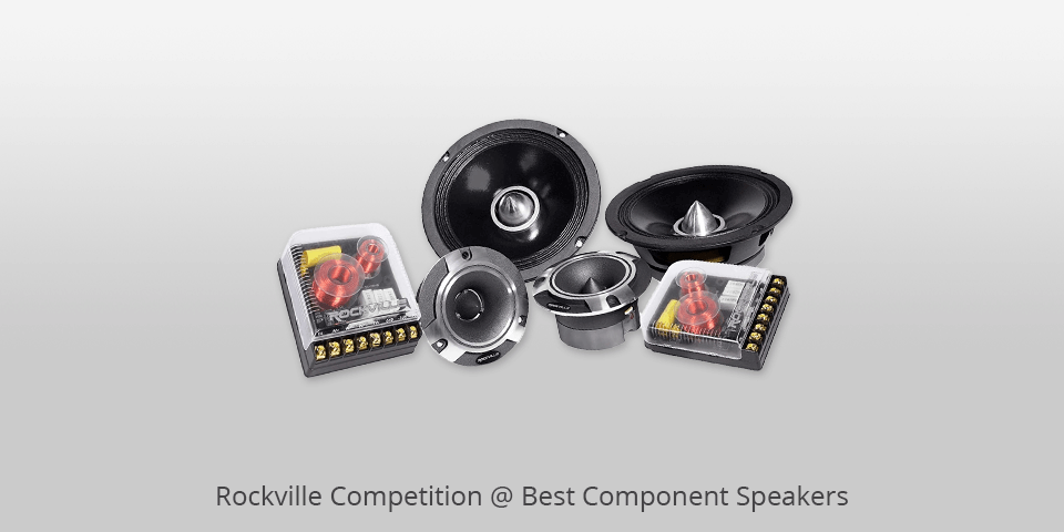 rockville x6.5c component speakers