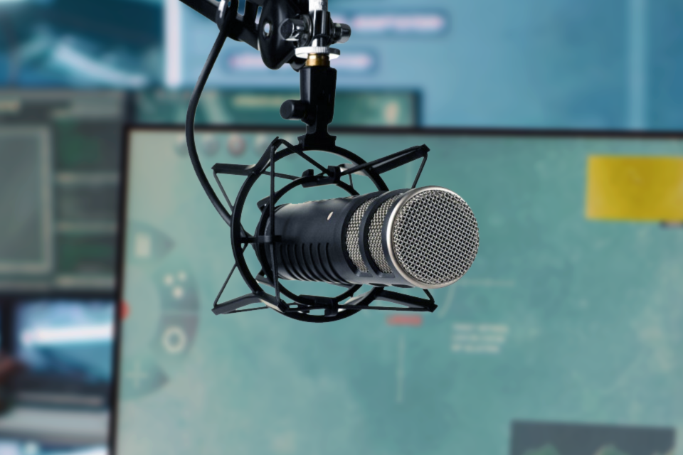 rode procaster microphone for podcasting