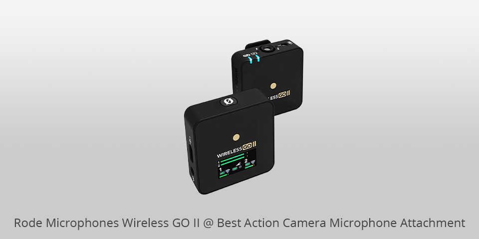 rode wireless go ii ملحق ميكروفون كاميرا الحركة