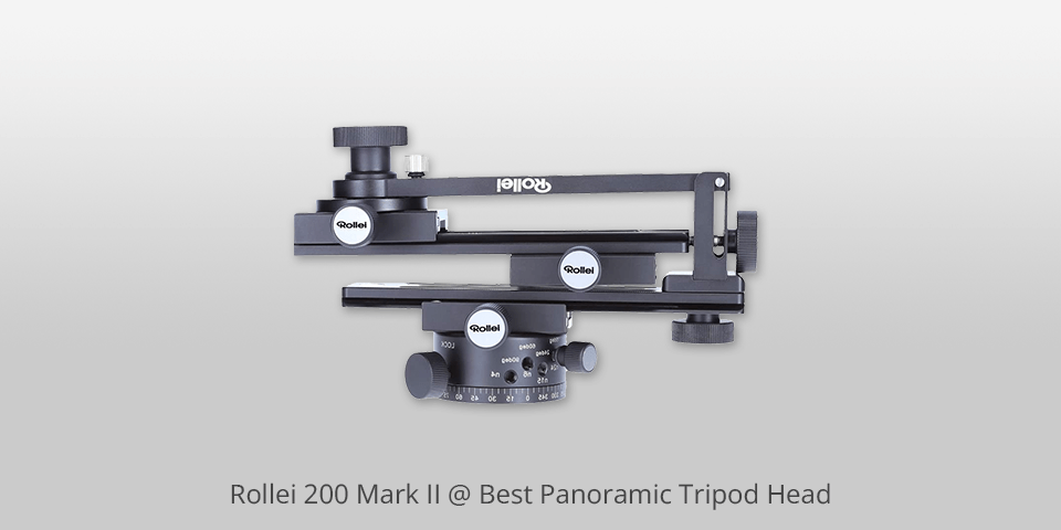 rótula de trípode panorámica rollei 200 mark 2