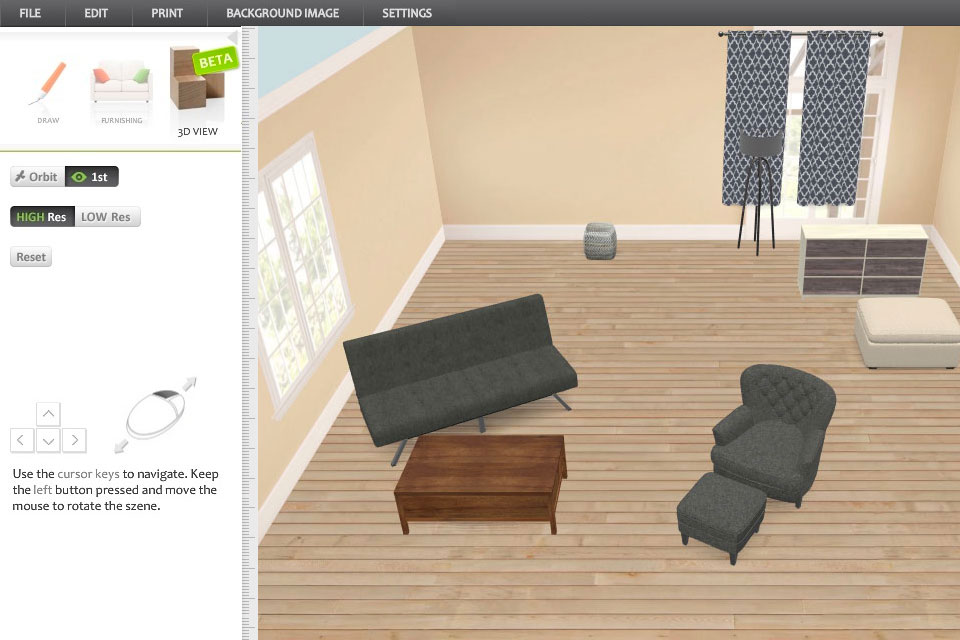 Free, intuitive 3D room planner - Roomle