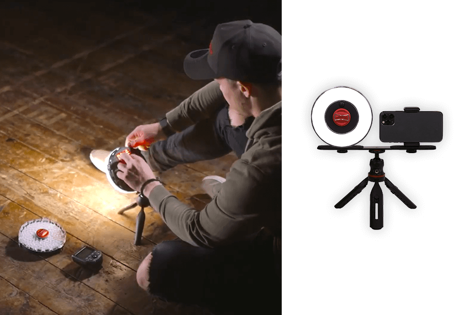 rotolight ring light kit for tiktok lifestyle