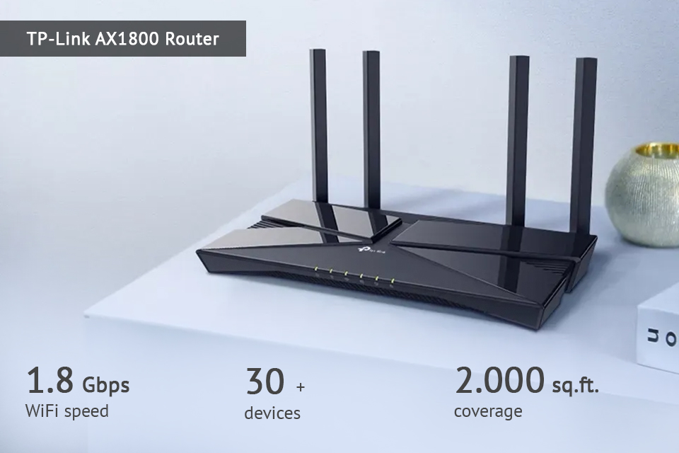 router for 4k streaming tp-link ax1800