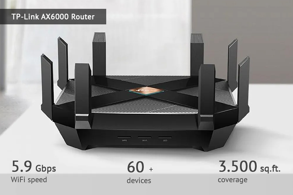 router for 4k streaming tp-link ax6000