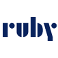 ruby answering service logo