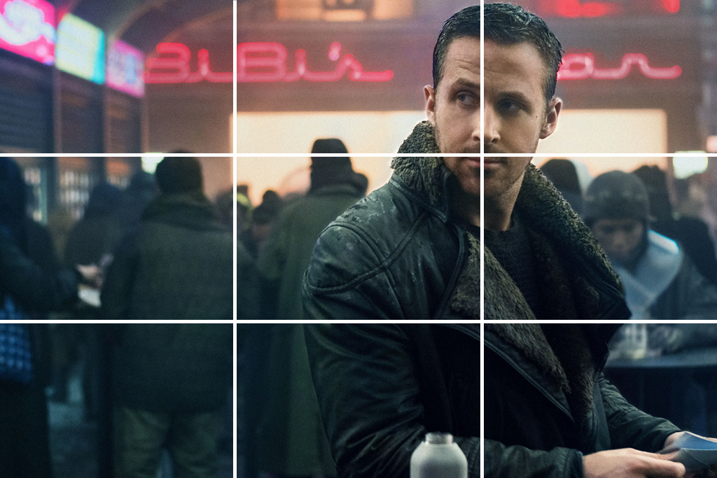 rule of thirds in movie example blade runner 2049