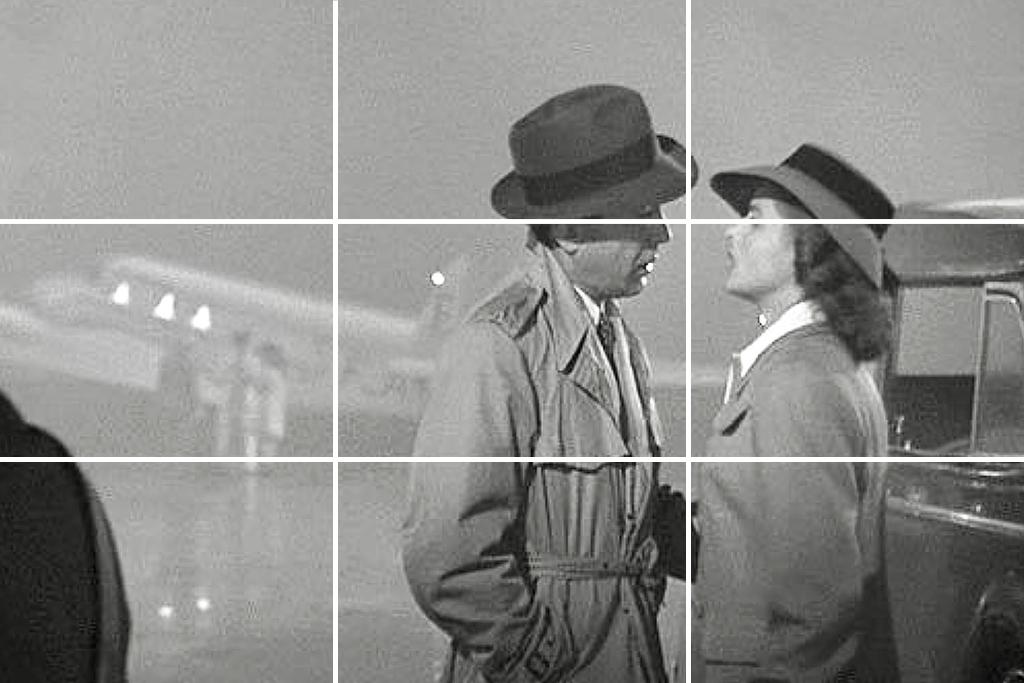rule of thirds in movie example casablanca