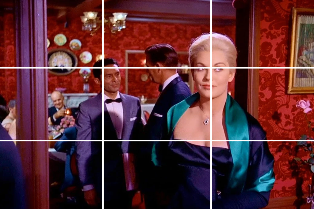 rule of thirds in movie example vertigo
