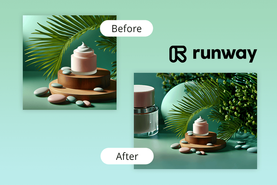 ukázka prodlužovače obrazu runway ai