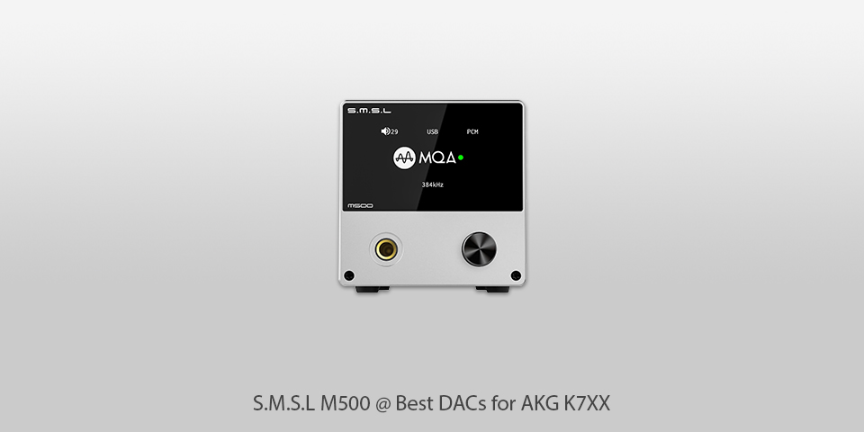 s.m.s.l m500 dac for akg k7xx