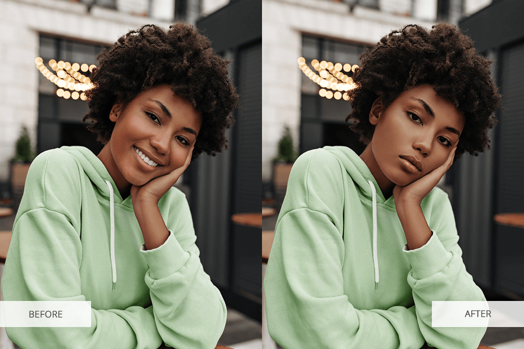 sad face filter online free