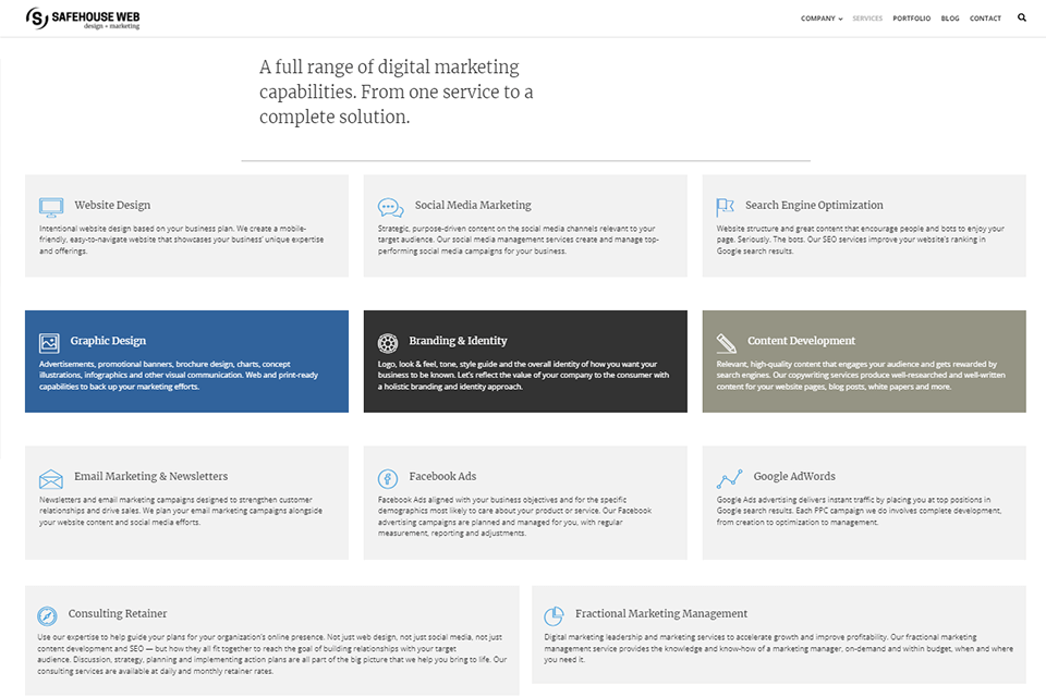 safehouse web company services