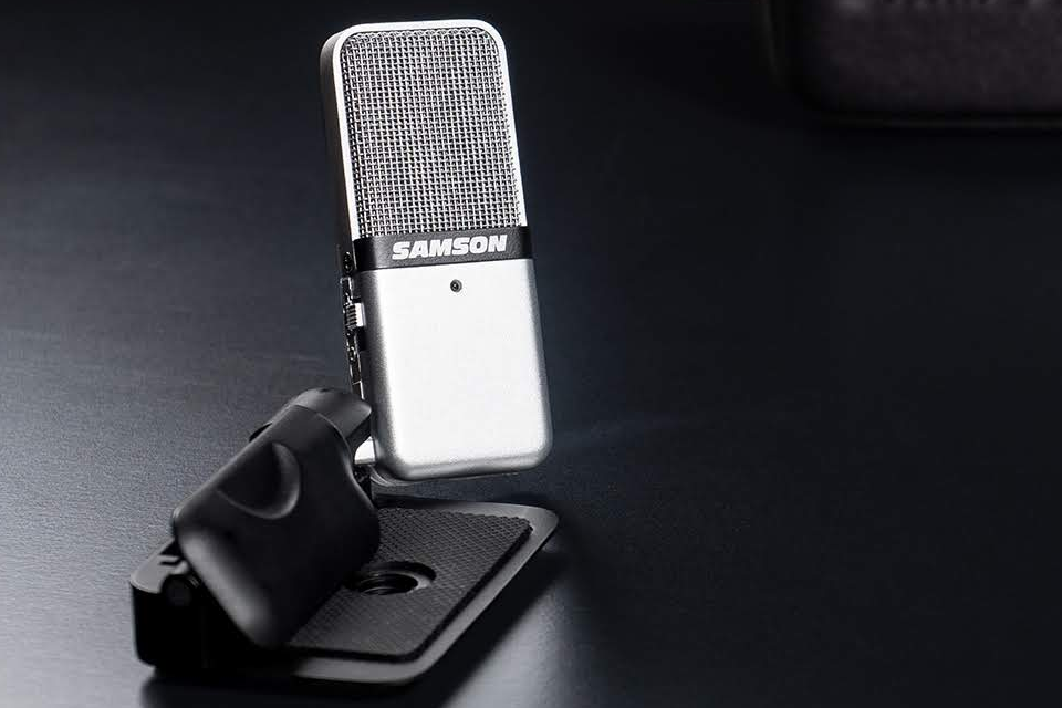 samson go microphone for podcasting
