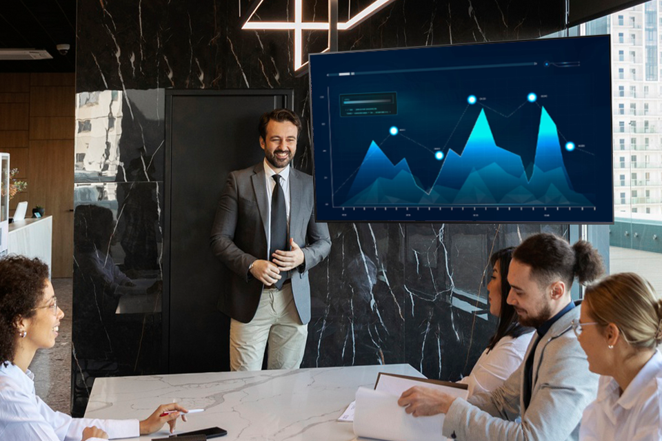 samsung qb65r tv for conference room