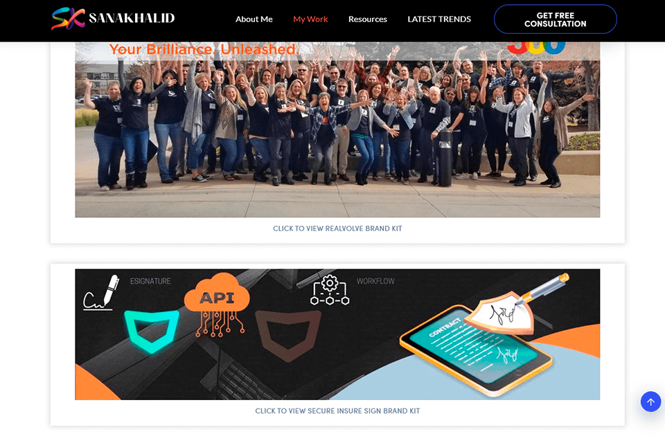 sana khalid brand kit