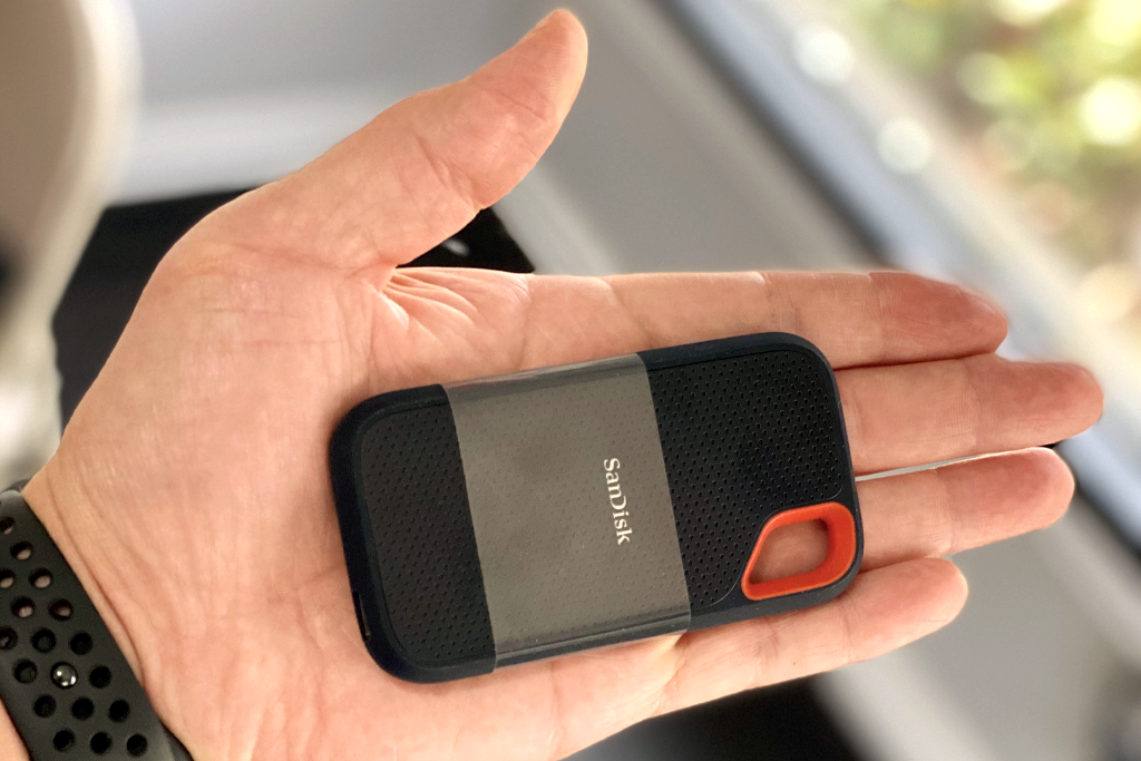 sandisk extreme portable ssd for wildlife photography example