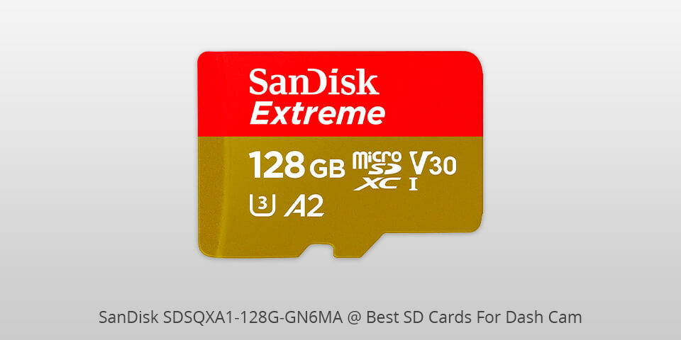 sandisk sdsqxa1-128g-gn6ma sd card for dash cam