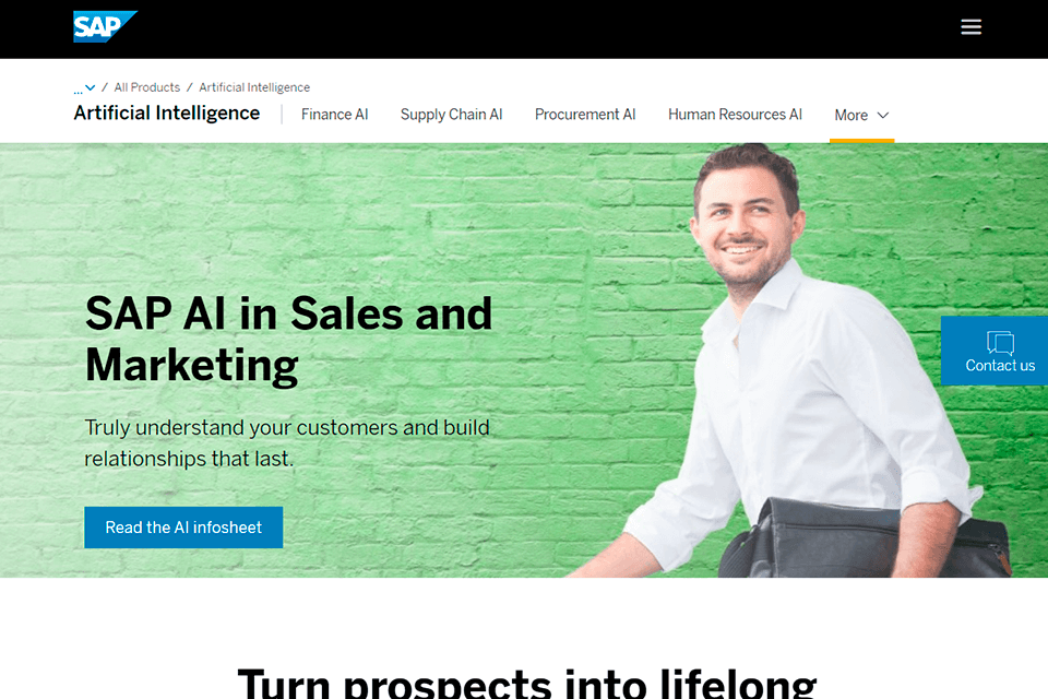 sap conversational ai platform interface