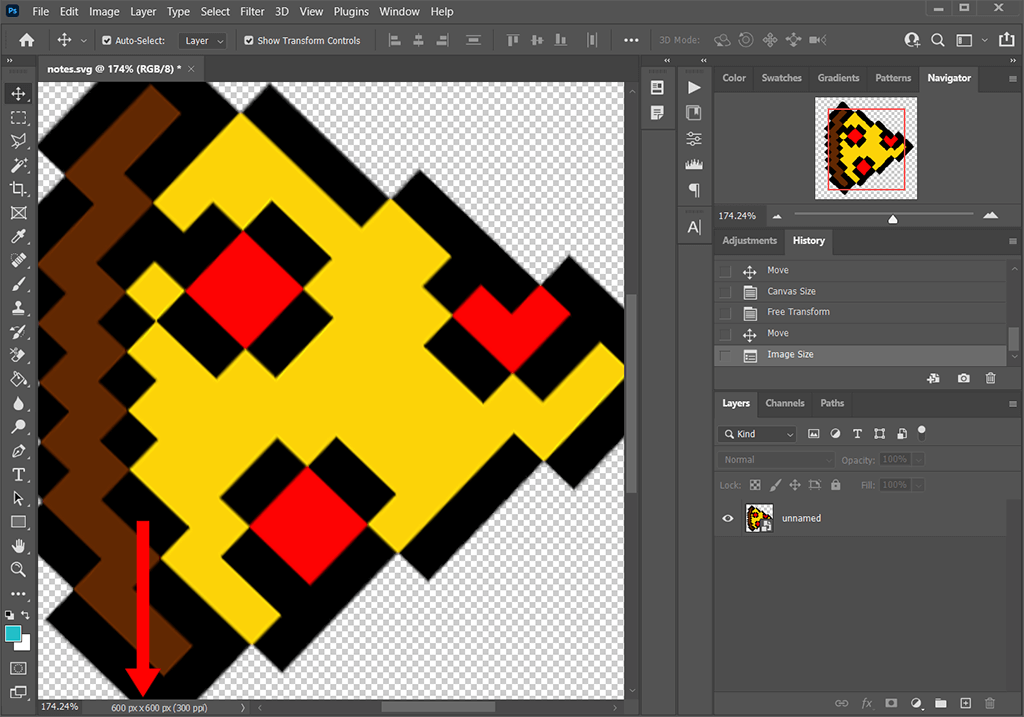 How to Resize Logo Image in Pixels Correctly?