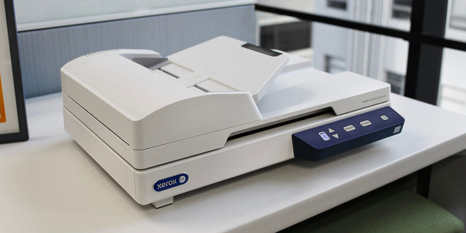 skaner dokumentów prawnych xerox duplex combo
