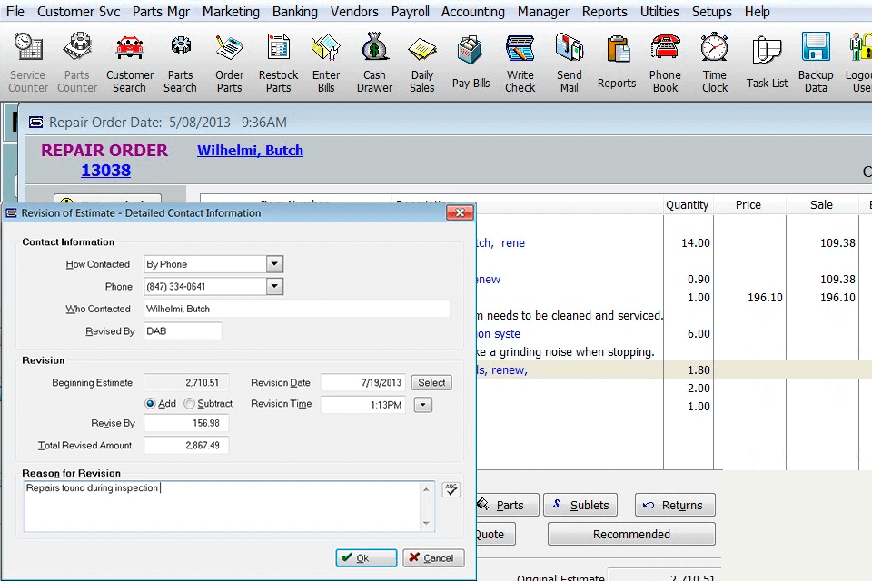 accounting for auto body shop software download