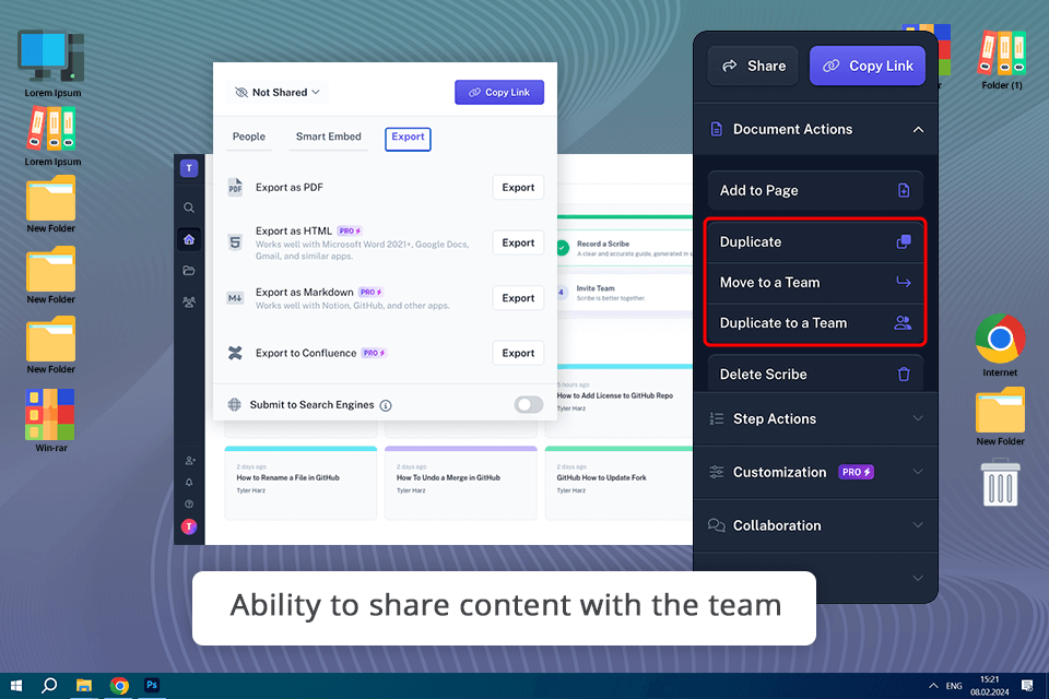 scribe screen sharing software