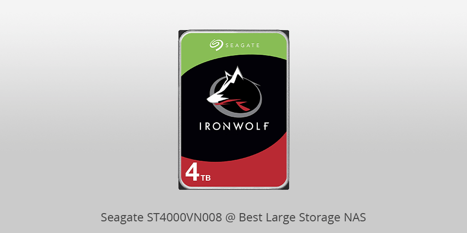 seagate st4000vn008 large storage nas