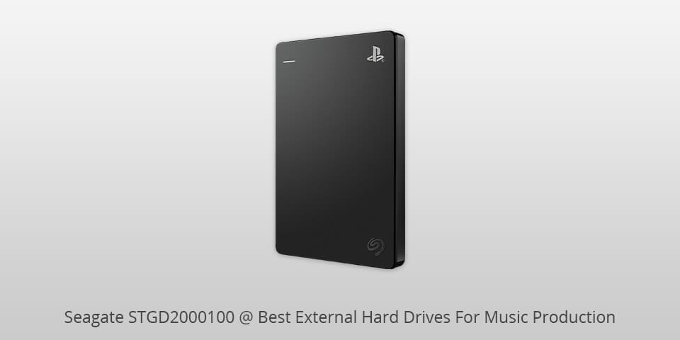 seagate stgd2000100 external hard drive for music production