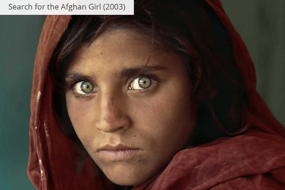 best movies about photography search for the afghan girl