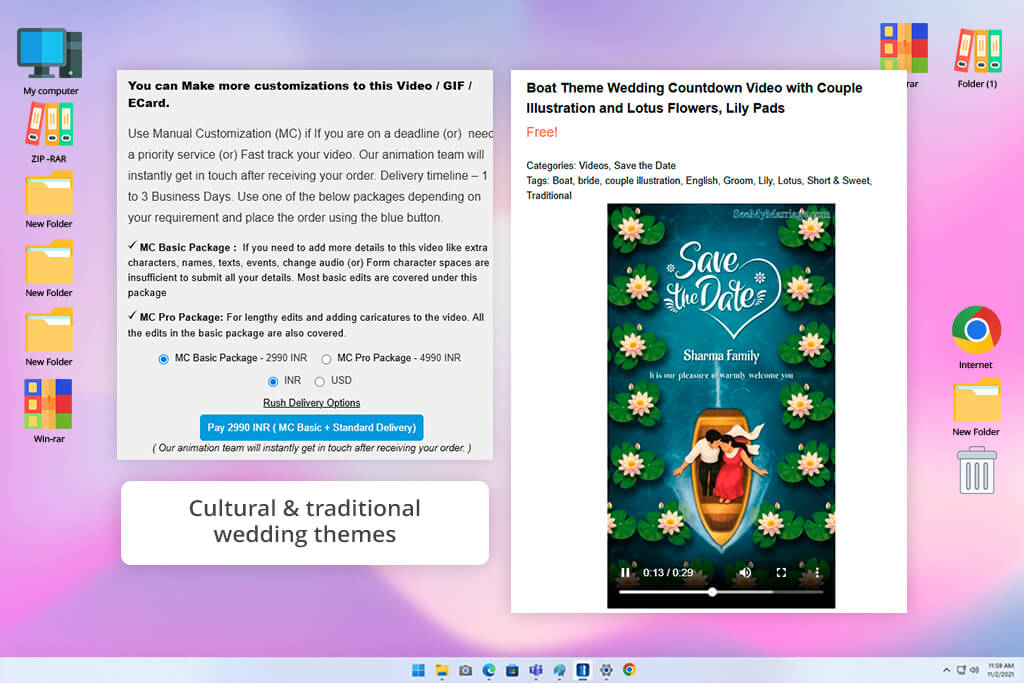 seemymarriage free wedding card maker