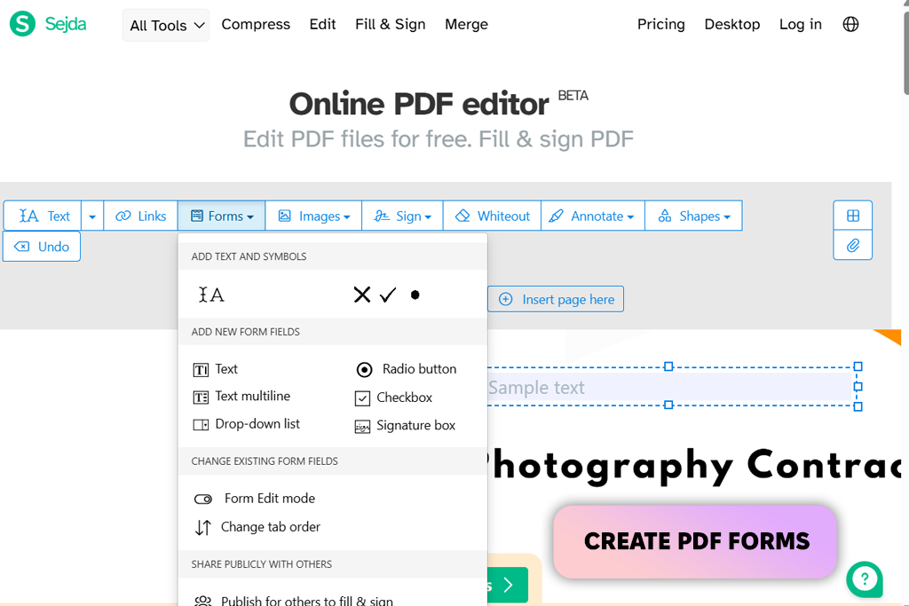 sejda ilovepdf alternative