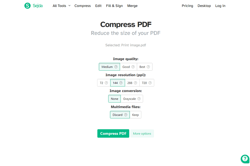 sejda online pdf compressorinterface