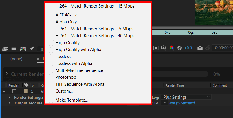 How to Render and Export in After Effects in 2024