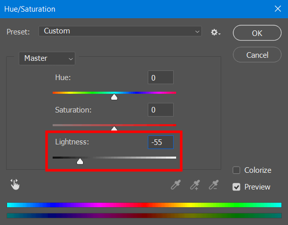 select the subject cutout to create paint dripping effect in photoshop