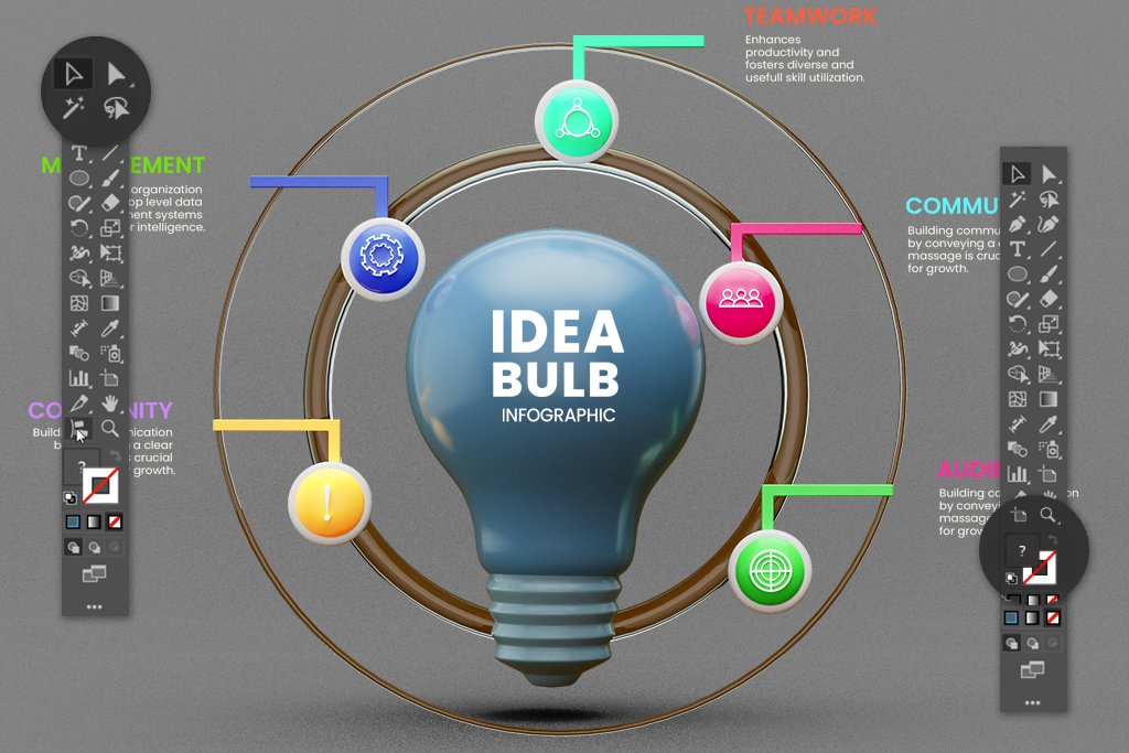 selection and navigate tools in adobe illustrator