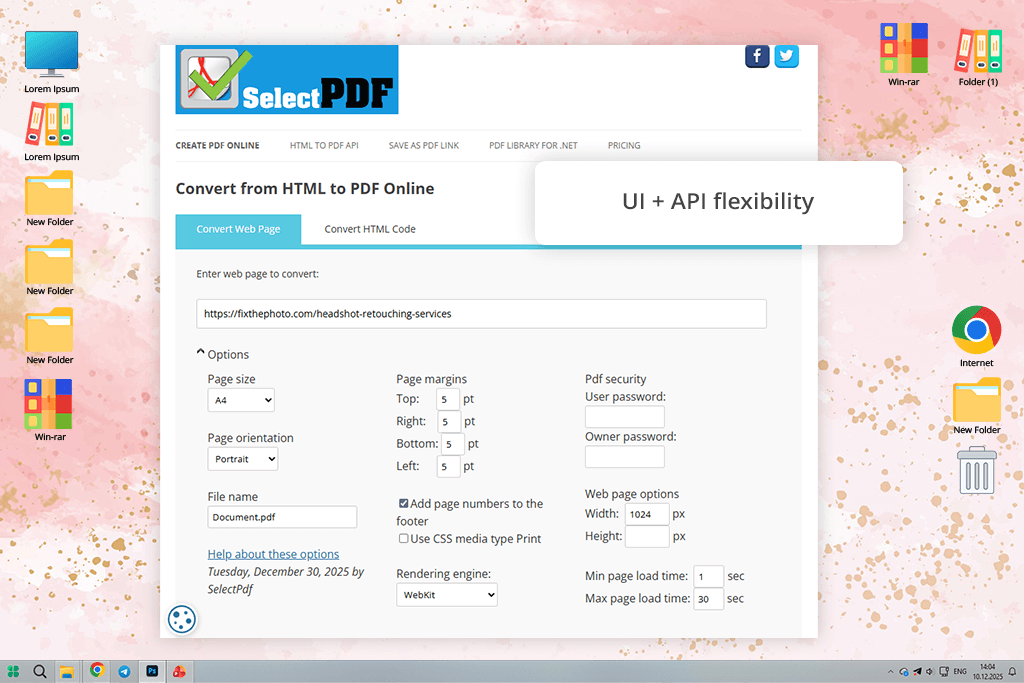 selectpdf html to pdf converter