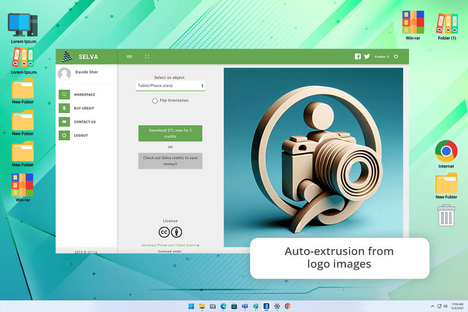 selva3d 2d to 3d image converter