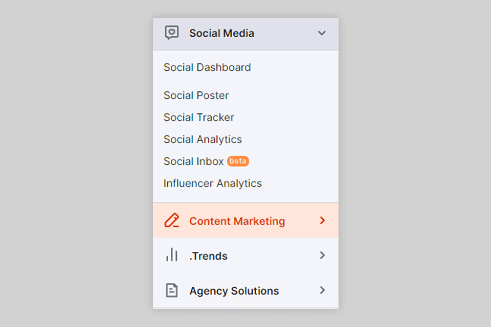 semrush socia media tools
