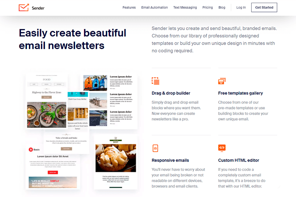 sender effective email marketing provider