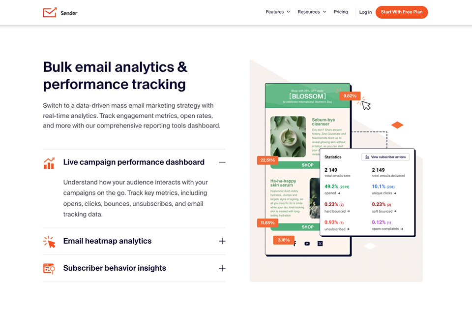 sender net bulk email sender
