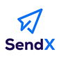 sendx io best newsletter software logo