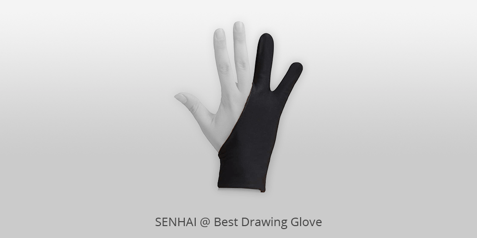  XENCELABS Drawing Glove, Breathable Artist Glove for