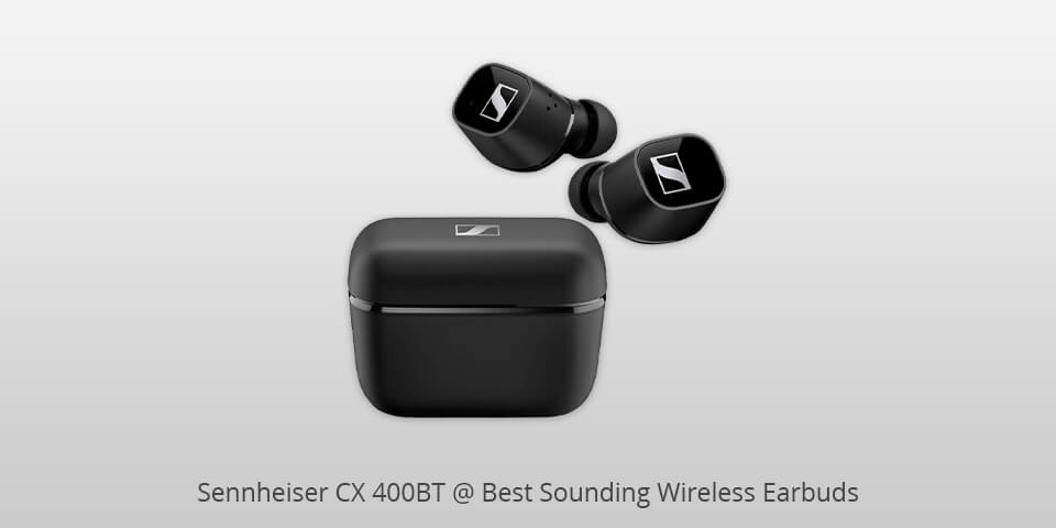 sennheiser cx 400bt sounding wireless earbuds