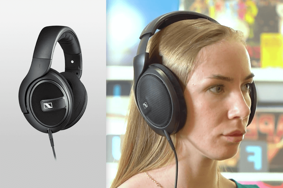 sennheiser hd 569 closed back headphones